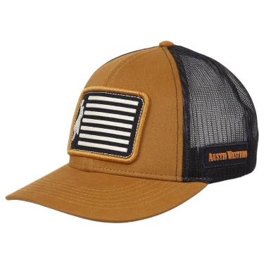 Imagem de Boné com Telinha Bege com Preto Austin 38050