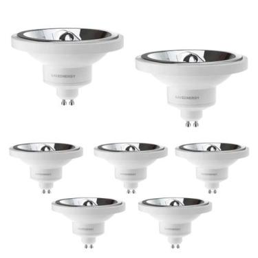Imagem de 7 Lâmpada Led Save Energy Ar111 24 12w 4000k Branco Neutro