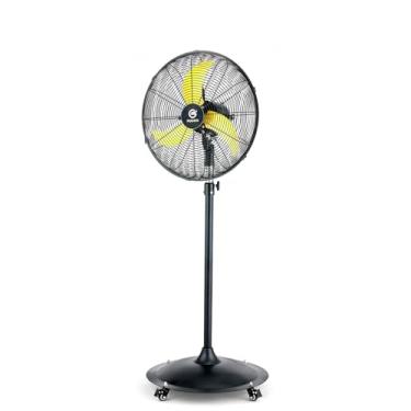 Imagem de FUGOO Ventilador De Pedestal Oscilante Silencioso Para Ambientes Externos De 20'' Com Motor Cc Sem Escovas Totalmente Selado, Ventilador Externo À Prova D'Água De 4 Velocidades, Ventiladores De Pis