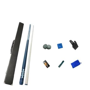 Imagem de Taco de Sinuca e Bilhar Profissional 1/2 Estrutura Bordo Canadense 147cm 58in Cabeça 13mm - CQBXRD