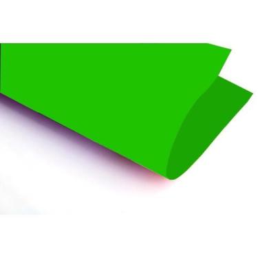 Imagem de Papel Cartolina Dupla Face Color SET 48X66CM Verde Bandeira Pacote com