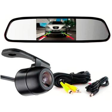 Imagem de Retrovisor Com Display E Camera De Ré 2 Em 1 Gm Astra - Laurus