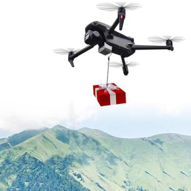 Imagem de Cosaita Sistema Airdrop de carga útil para DJI Mavic 3, liberação de transporte com gancho de pesca, clipe de isca, adequado para acessórios DJI Mavic 3 (Mavic3)