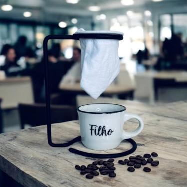 Imagem de Caneca Agata Coador PB Filho