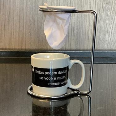Imagem de Kit Caneca Coador 100ml Voce é Capaz