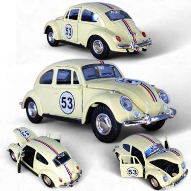 Imagem de Super Miniatura Carrinho Ferro Fusca 1957 Herbie 53 Abre 3 - Sweet Hom