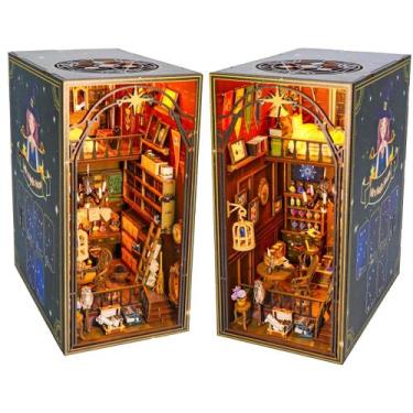 Imagem de Kit DIY Dollhouse Booknook Lycidae Book Nook com luz LED
