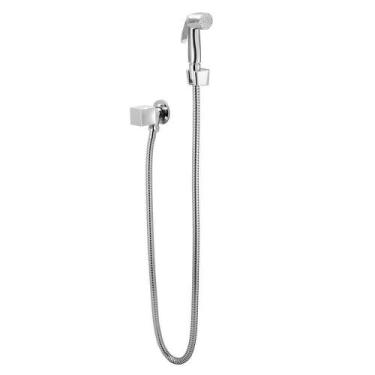 Imagem de Ducha Higiênica Intima Luxo Quadrado Cromado 1/4 Volta - Modelar