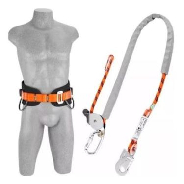 Imagem de Cinto Facintos Posicionamento 4100000 ELS Poste/Talabarte Pos. Corda 805218 PAROI - KIT