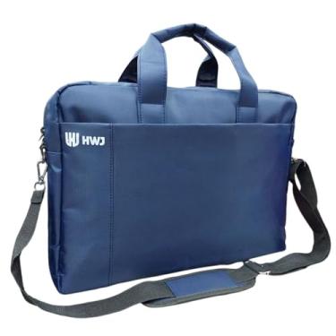 Imagem de Pasta Bolsa Maleta Executiva para Notebook Documentos Ideal para o Dia A Dia Trabalho Faculdade (Azul)