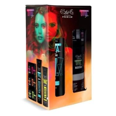 Imagem de Kit 5 itens Cronograma Diva Belkit Hidrata Nutre Repara, Todo tipo de 