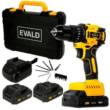 Imagem de Parafusadeira Furadeira Impacto 20V BRUSHLESS com 2 Baterias e Maleta 