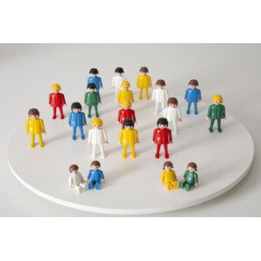 Imagem de Kit 20 Bonecos Playmobil + 2 bebês - Bonecos para Constelação Familiar