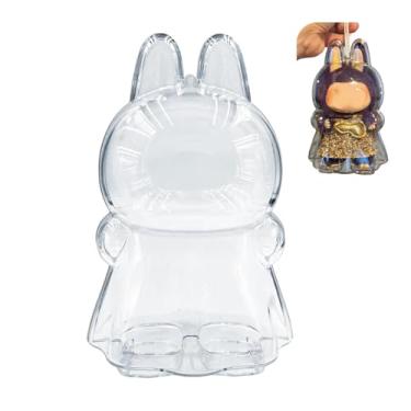 Imagem de Capa protetora para LA BU BU × Pronounce - Wings of Fortune - Capa de exibição transparente, capa de acrílico à prova de poeira para bonecas em figuras de saias (boneca não incluída)