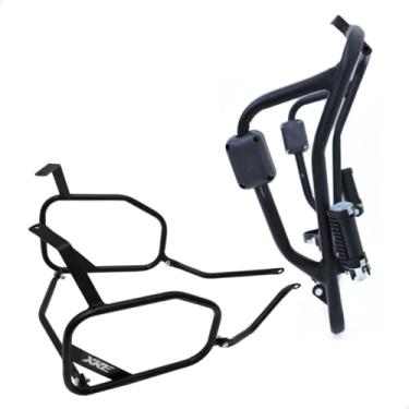 Imagem de Protetor Carenagem Motor Xre 190 + Afastador De Alforge