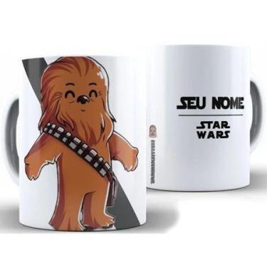 Imagem de Caneca Star Wars Personalizada C/ Nome  - Xícara 325ML Porcelana Super