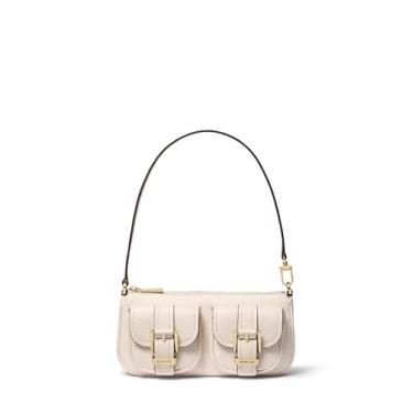 Imagem de Michael Kors Bolsa pequena conversível Zoe, Creme claro, One Size
