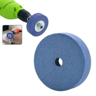 Imagem de Rebolo Reto 76 Mm Pedra Esmeril Para Furadeira - EDA
