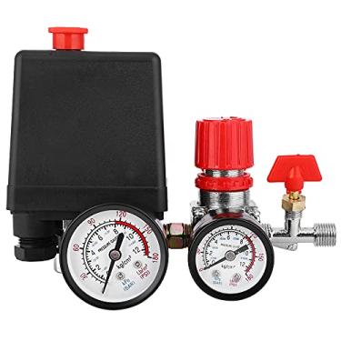 Imagem de Eujgoov Estrutura do Pistão, Aplicações Bem Seladas, Amplas, Válvula de Controle de Pressão, Fácil de Instalar, Porta Prática, Overfloe, Montagem de Peças, para Compressor de Ar, Segurança de Saída