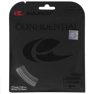 Imagem de Corda Solinco Confidential 17L 1.20mm Chumbo - Set Individual