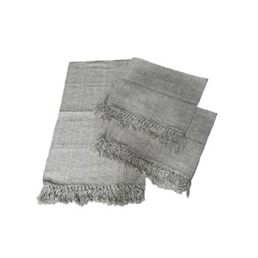 Imagem de Kit tapete tapete cozinha loom 3 peças(Cinza Rustico)