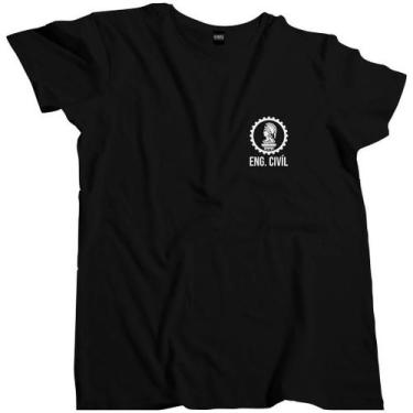 Imagem de Camisa Masculina Curso Profissão Engenharia Civil Engenheiro - NoBrand