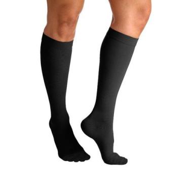 Imagem de Meia 3/4 Select Comfort Premium Compressao 15-20MMHG 861 Fechada Preta