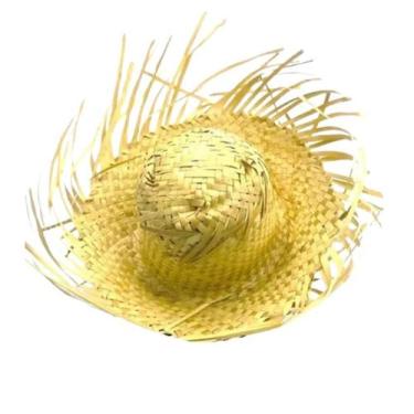 Imagem de Chapéu Palha Desfiado Festa Junina Caipira Com Nf Atacado - Duandra