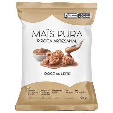 Imagem de Pipoca Artesanal Doce De Leite 50g Mais Pura - Maïs Pura