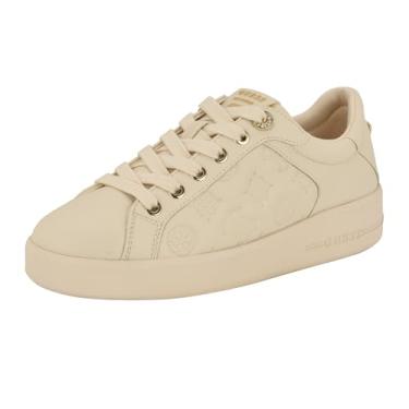 Imagem de GUESS Tênis feminino Ronii, Logotipo natural claro, 37
