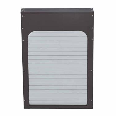 Imagem de Zerodis Casa de Galinha Automática Porta Solar Cortina de Rolamento de Metal Com Timer - Controlador de Exibição LED - para Gansos de Pato de Frango Peso Leve