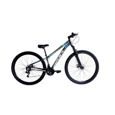 Imagem de Bicicleta Bike Aro 29 MTB Alumínio KSX GRAU SD7 21 Velocidade Cabeamento Interno Unissex (GRAFITE (C/M PRETA), 13)