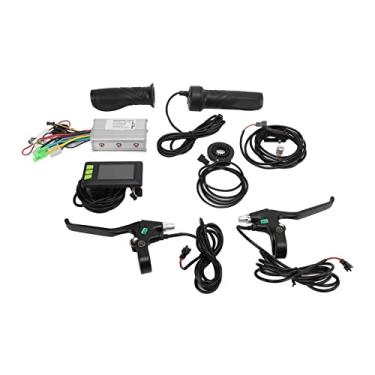 Imagem de 350W Kit de controlador elétrico do controlador de bicicleta elétrica Kit de painel LCD com sensor de freio do acelerador 930A LCD Display para bicicletas elétricas Scooters (36/48V)