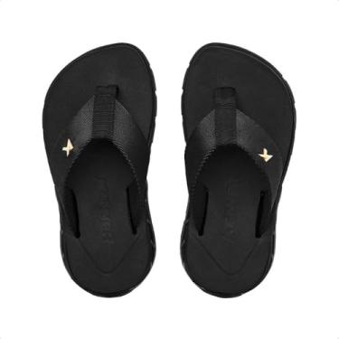 Imagem de Chinelo Infantil Kenner Rakka Kids - Preto - 27/28