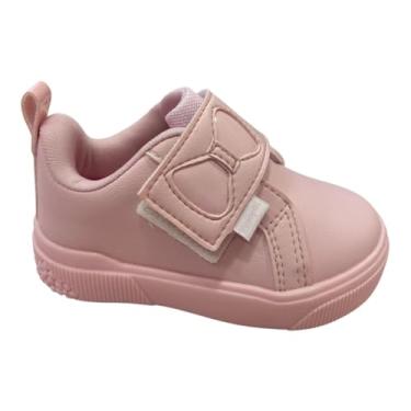 Imagem de Tênis Feminino Infantil Yumi com Fecho de Laço Rosa (Rosa, BR, Criança de 1 a 3 anos, Numérico, P, 25)