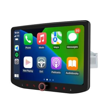 Imagem de Joying Rádio de carro para Dodge RAM 1500/2500/3500 2013-2018, unidade de cabeça Android 13 IPS 10,1 polegadas, tela sensível ao toque, estéreo 8 GB + 128 GB com CarPlay e Android Auto, link espelhado
