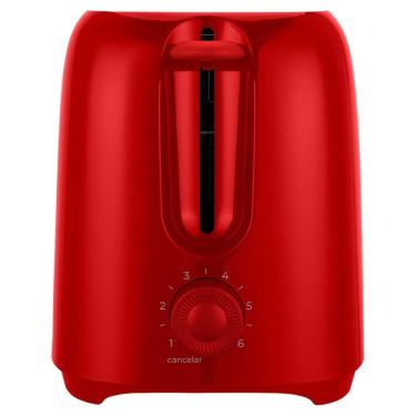 Imagem de Torradeira Elétrica Kian 750w To-100 Cor Vermelho 127v
