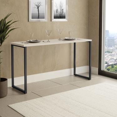 Imagem de Mesa de Jantar Industrial 120x45cm para 2 Lugares KLM Móveis