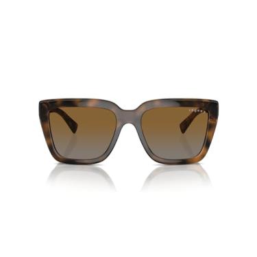 Imagem de Óculos de Sol Vogue Eyewear Polarizado 0VO5575SB 2386T5 Tam 55 / Marrom Havana - Lentes Marrom Gradiente