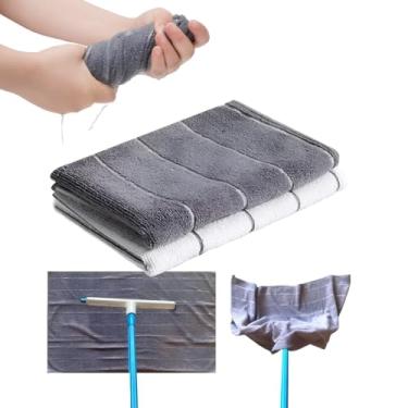 Imagem de ISKILO 6 Super Pano Chão Microfibra Grande 80x50 Panão Limpeza (cores sortidas)