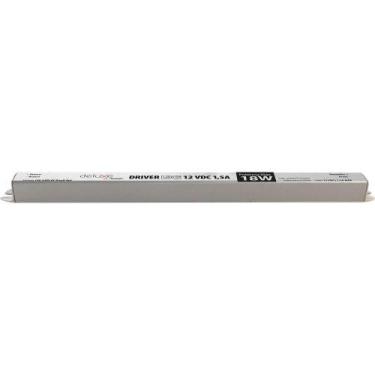Imagem de Driver LED Avant Deluxe Max 18W 1,5A 12V Bivolt para Fita LED