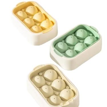 Imagem de Forma De Gelo Rígida Com Tampa Fundo De Silicone Flexível
