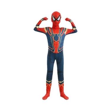 Imagem de Macacão de Super-herói Infantil para Festa de Halloween - Meninos e Me