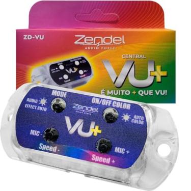 Imagem de Mini Central VU+ Digital RGB Para Efeitos Luminosos 12/24V Zendel