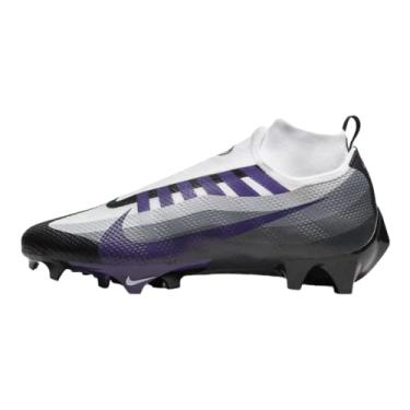 Imagem de Nike Chuteira de futebol masculina Vapor Edge Pro 360, Preto/roxo quadra - branco, 13