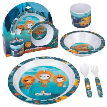 Imagem de Conjunto de alimentação para refeições Octonauts para crianças e bebês