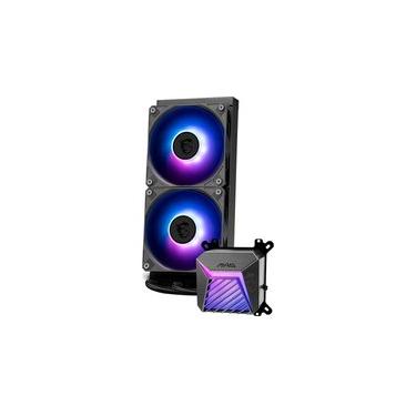 Imagem de Water Cooler MSI MAG Coreliquid A15, ARGB, 240mm, Intel e AMD, Preto - CLA15240