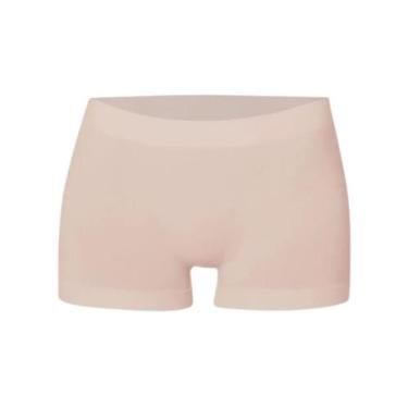 Imagem de Short Calcinha Sem Costura Microfibra She Boyshort , Bege, M