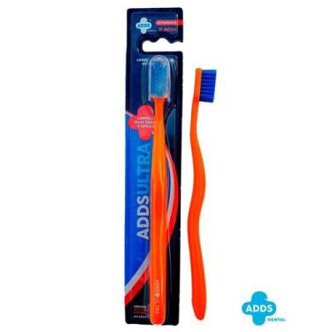 Imagem de Escova Dental ADDS Ultra 11.400 Cerdas Ultramacias, Laranja