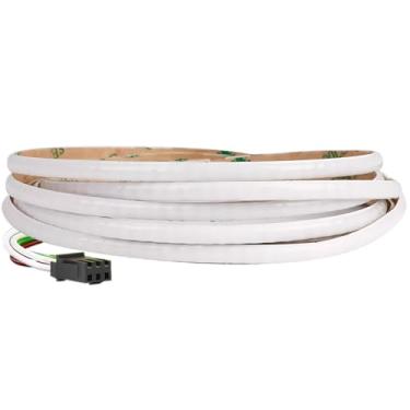 Imagem de airgoo Faixa de LED RGB COB endereçável de 2,5 m, total de 150 LEDs, largura da placa ultra estreita de 5 cm, fácil de ocultar e instalar, conector de 3 pinos de 5 V, para controlador AG-DRGB04